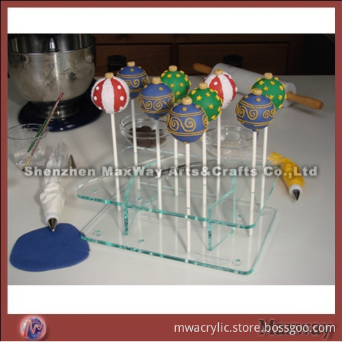Green High Grade Acrylic Lollipop Cake Pop Display Holder Stand Rack